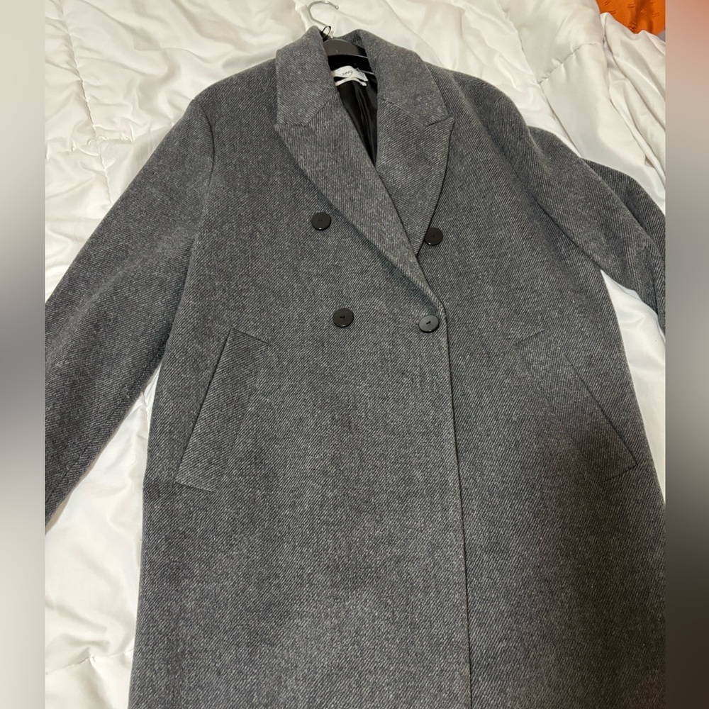 Mango Woolen Coat View 3